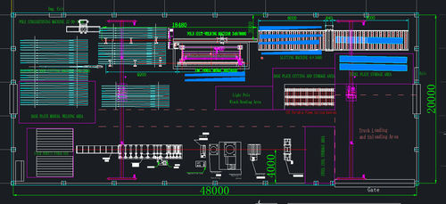 সম্পর্কে সর্বশেষ কোম্পানী কেস হালকা মেরু উত্পাদন লাইন ক্ষমতা: 50 পিসি / 8 ঘন্টা
