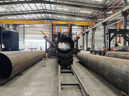সর্বোচ্চ ব্যাসার্ধ 2200mm উচ্চ মাস্ট এবং একক স্তর সিল ওয়েল্ডিং মেশিন