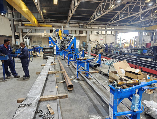 HM600/12000 হাইমাস্ট এবং মোনোপল সিউম ওয়েল্ডিং মেশিন