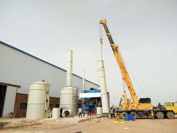 7.0x1.2x2.2 মি জিংক ট্যাঙ্ক পরিবেশগত সুরক্ষা সিস্টেম সহ গরম ডুব গ্যালভানাইজিং সরঞ্জাম