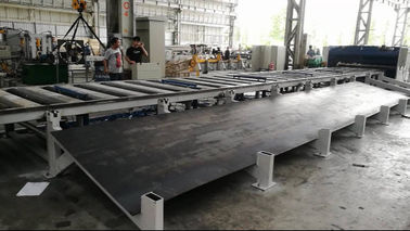 পেশাদার 6X1600 হালকা মেরু প্লেট মেশিন slitting / কাটিয়া মেশিন