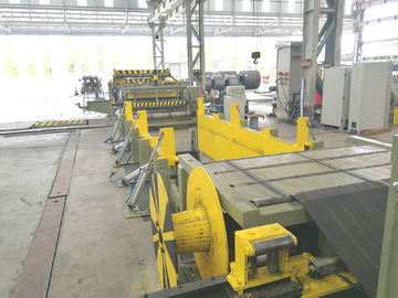 4x1600 উচ্চ যথার্থ 37kw ইস্পাত কয়েল স্লিটিং লাইন