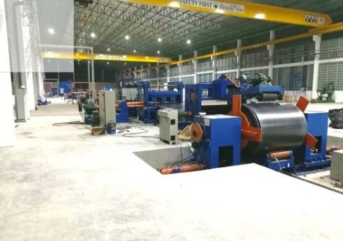 EC6x1600 12000 মিমি হালকা মেরু উত্পাদনের লাইন