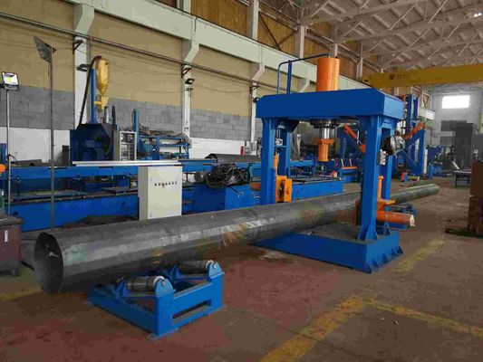 ট্রান্সমিশন টাওয়ার জন্য 1000mm বড় হালকা মেরু বন্ধ এবং সোজা মেশিন