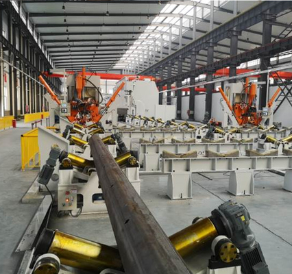 স্বয়ংক্রিয় HM500 / 14000mm মনোপোল ওয়েল্ডিং মেশিন